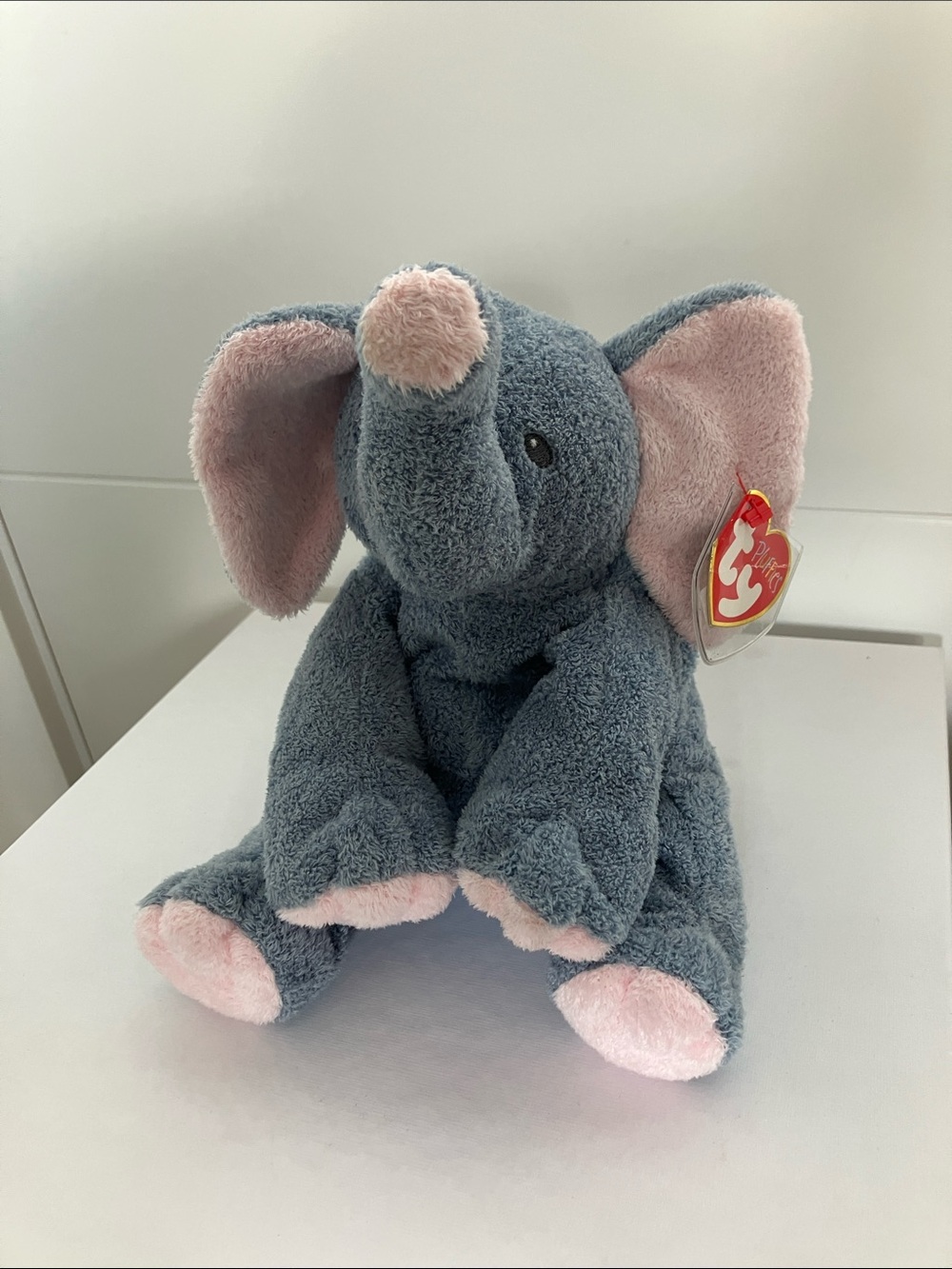 Ty Pluffies Winks the Elephant NWT